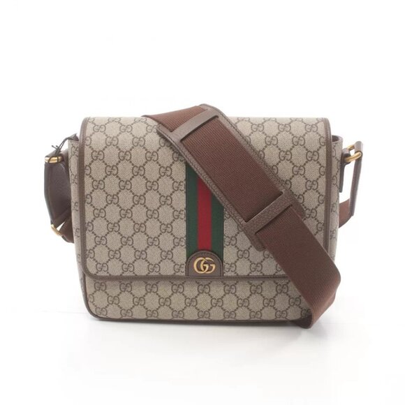 GUCCI Ophidia GG Supreme Medium Messenger Shoulder Bag - Picture 1 of 5